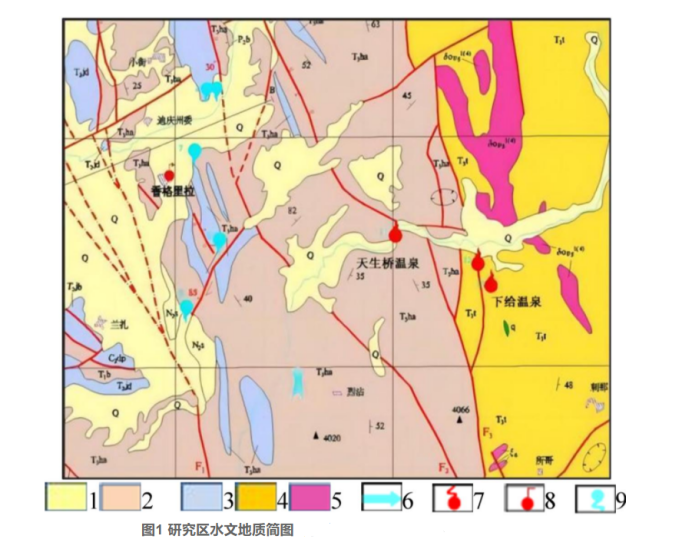 香格里拉地區溫泉水文地球化學(xué)特征及成因分析-地大熱能